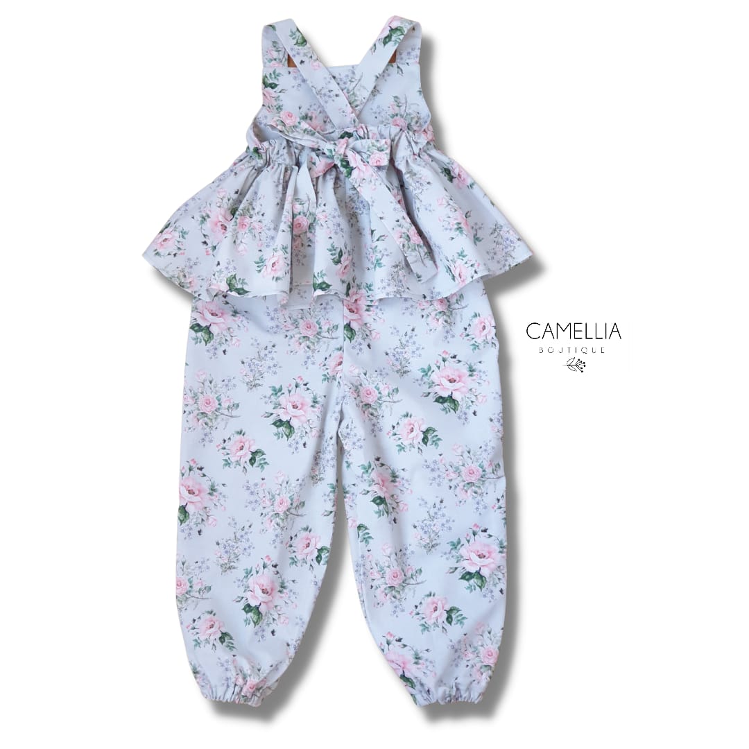 Leuke fleurige jumpsuit